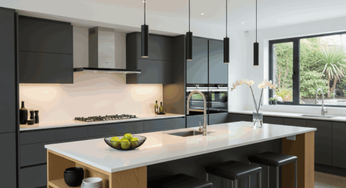 Projects by category (kitchen, living, workspace, etc.)